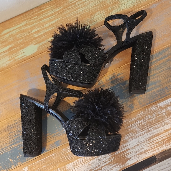 MICHAEL KORS PLATFORM HEELS SZ 6.5 - Picture 2 of 16